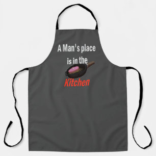 Mannen Belong in de keuken, Funny Schort
