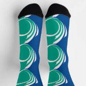 Mannen bemanningsleden sokken met de vlag van Otta (Top)