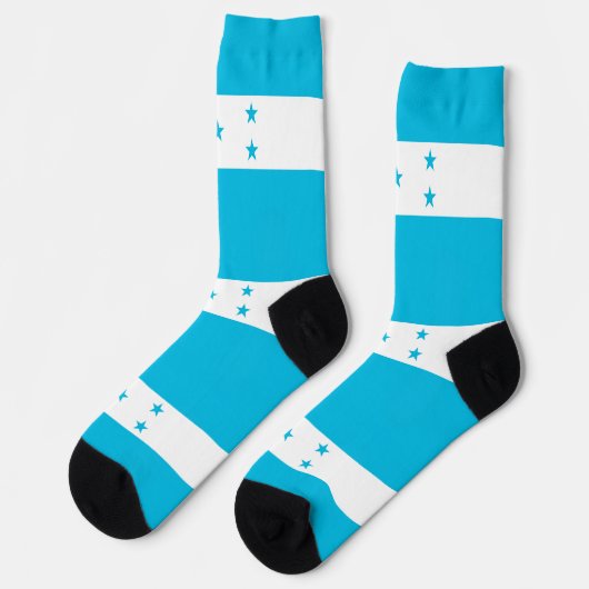 Mannen bemanningslid sokken met vlag van Honduras (Links)