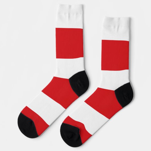 Mannen bemanningslid sokken met vlag van Tsjechië (Links)