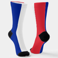 Mannen bemanningssokken met Franse vlag