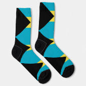 Mannen bemanningssokken met vlag van Bahama's Sokken (Rechts)