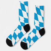 Mannen bemanningssokken met vlag van Beieren, Duit Sokken (Links)