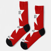 Mannen bemanningssokken met vlag van San Antonio,  Sokken (Links)