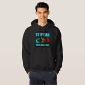 Mannen ben ik de beste pap omdat ik nog steeds de hoodie (Voorkant volledig)