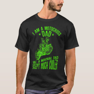Mannen ben ik een Motocross vader  prijsopgave voo T-shirt