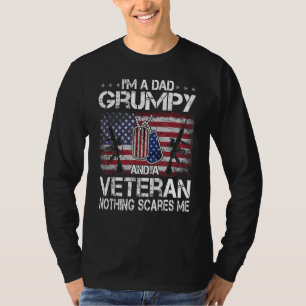 Mannen ben ik een pap brutaal en een veteraan niet t-shirt
