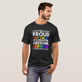 Mannen ben ik een Proud Gay Oom Gay Pride T-shirt (Voorkant volledig)