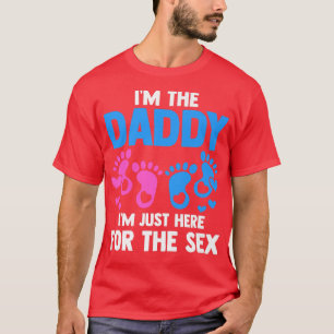 Mannen ben ik hier de papa voor de seksespecifieke t-shirt
