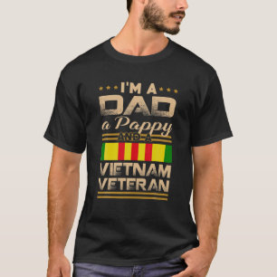 Mannen ben ik papa, Pappy, Vietnam Veteraan Leger T-shirt