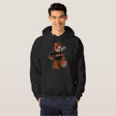 Mannen Bengais Retro Tiger T-shirt (Voorkant volledig)