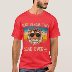 Mannen Bengal Tiger  beste bengaalse tijger pa ev T-shirt
