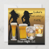 Mannen beren zondagavond kaart (Voorkant)