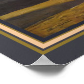 "Mannen & bergen" 1909 Rockwell Kent Poster (Hoek)