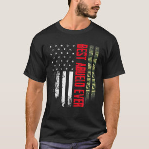 Mannen  Best Abuelo Ever Camo American Flag D T-shirt
