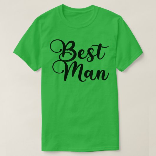 Mannen Best Man Bruid En Bruidegom T-shirts Huweli (Design voorkant)