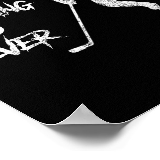 Mannen Best Pucking Papa Ever Hockey Vaderdag GIF Poster (Hoek)