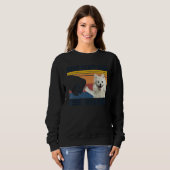 Mannen beste Amerikaanse Eskimo Dog Dad Ever Dog F Trui (Voorkant volledig)