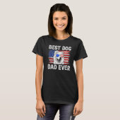 Mannen beste Amerikaanse evp Ever Amerikaanse vlag T-shirt (Voorkant volledig)