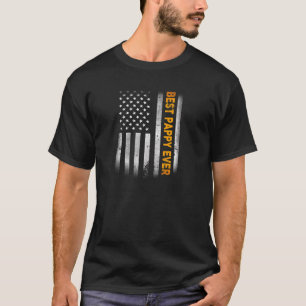 Mannen beste appie ooit -Amerikaanse vlaggenvader" T-shirt