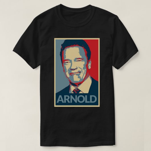 Mannen Beste Arnold Schwarzenegger T-shirt (Design voorkant)