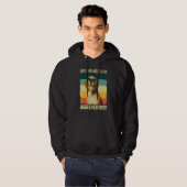 Mannen beste Beagle vader hond Hoodie (Voorkant volledig)