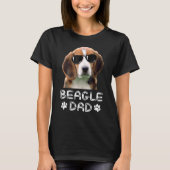 Mannen beste Beagle vader ooit naar Beagle vader T-shirt (Voorkant)