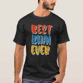 Mannen Beste Bhai Ever Desi Punjabi Rakhi T-shirt (Voorkant)