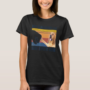 Mannen beste bloedhond vader ooit hond Vaderdag T-shirt