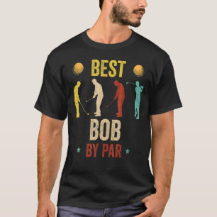 Mannen  beste Bob van Par Grandpa Golfer T-shirt