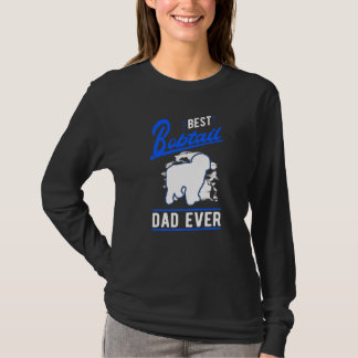 Mannen Beste Bobtail Papa Ooit T-shirt