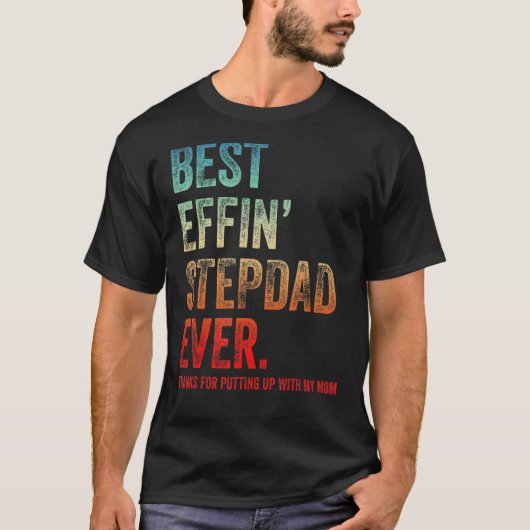 Mannen beste bonusbonus vader ooit Bedankt voor he T-shirt (Voorkant)