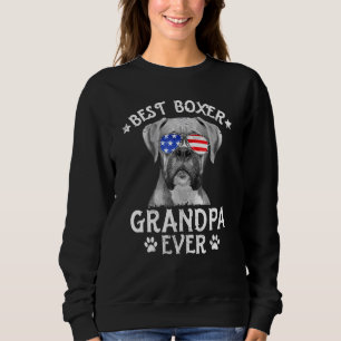 Mannen beste Boxer Grandpa Ever Dog Dad American F Trui