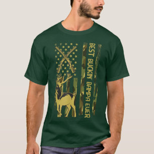 Mannen beste Buckin BAMPA ooit bij het jagen op de T-shirt