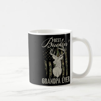 Mannen Beste Buckin 'Grandpa Ooit Hunter Camouflag Koffiemok