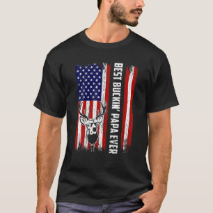 Mannen beste Buckin-papa's met meer dan een donker T-shirt