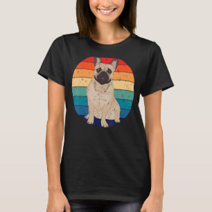 Mannen beste Bulldog Pap Oosters Vaderdag T-shirt