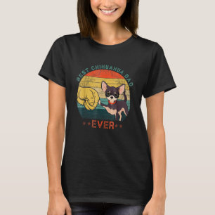 Mannen beste Chihuahua papa ooit hond vader Fathe T-shirt