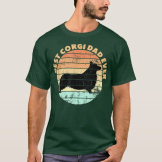 Mannen beste Corgi Pa ooit design T-shirt