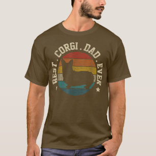 Mannen beste Corgi Pa ooit Funny Cute Corgi T-shirt