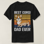 Mannen beste Corgi Pap Ever T-shirt (Design voorkant)