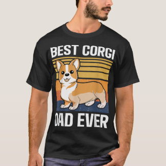 Mannen beste Corgi Pap Ever T-shirt
