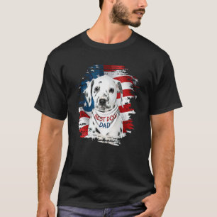 Mannen beste dalmatische vader ooit Amerikaanse vl T-shirt