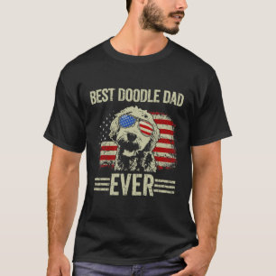 Mannen beste doodle pa ooit T-shirt Goldendole Pa