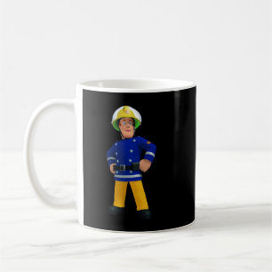 Mannen beste Fireman Children Cartoons Sam Gift fo Koffiemok