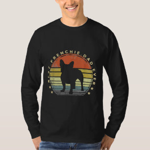 Mannen beste franchie pap pap pap paps Bulldog D T-shirt