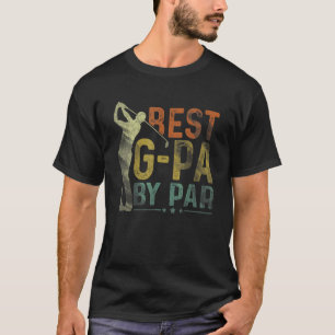 Mannen beste G Pa door Par Golf Grandpa Golfer Fat T-shirt