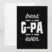 Mannen beste G-Pa-server-cadeau Bedankkaart (Voorkant / Achterkant)