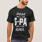 Mannen beste G-Pa-server-cadeau T-shirt (Voorkant)