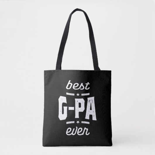 Mannen beste G-Pa-server-cadeau Tote Bag (Voorkant)